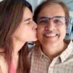 Kriti Sanon with her Father