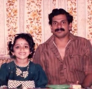 Kavya and her father