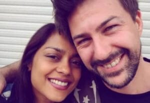 Shahana Goswami with her boyfriend Mauro Gazzi