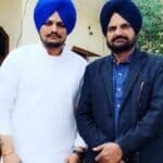 Sidhu Moose Wala with his father