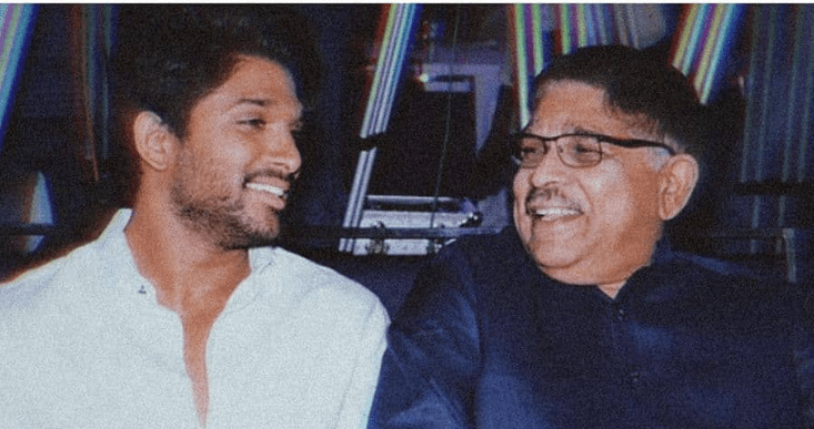 Allu Aravind son Allu Arjun