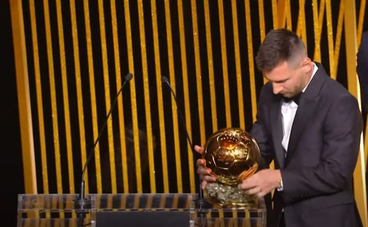 Lionel Messi Won The Ballon d'Or Award Again
