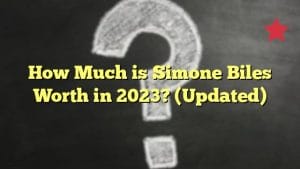 How Much is Simone Biles Worth in 2023? (Updated)