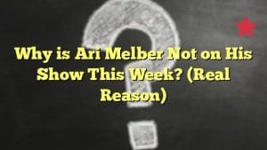 Why is Ari Melber Not on His Show This Week? (Real Reason)