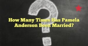 How Many Times Has Pamela Anderson Been Married?