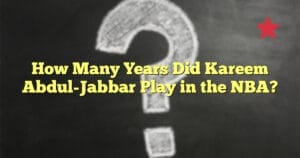 How Many Years Did Kareem Abdul-Jabbar Play in the NBA?