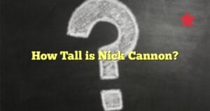 How Tall is Nick Cannon?