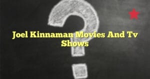 Joel Kinnaman Movies And Tv Shows