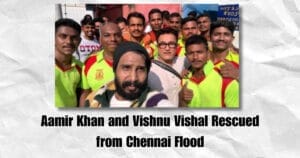 Aamir Khan and Vishnu Vishal Rescued from Chennai Flood