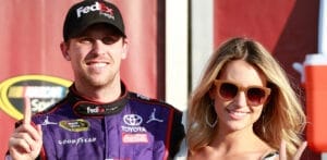 Denny Hamlin and Jordan Fish