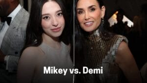 Mikey Madison vs. Demi Moore – Similar looks and career potential.